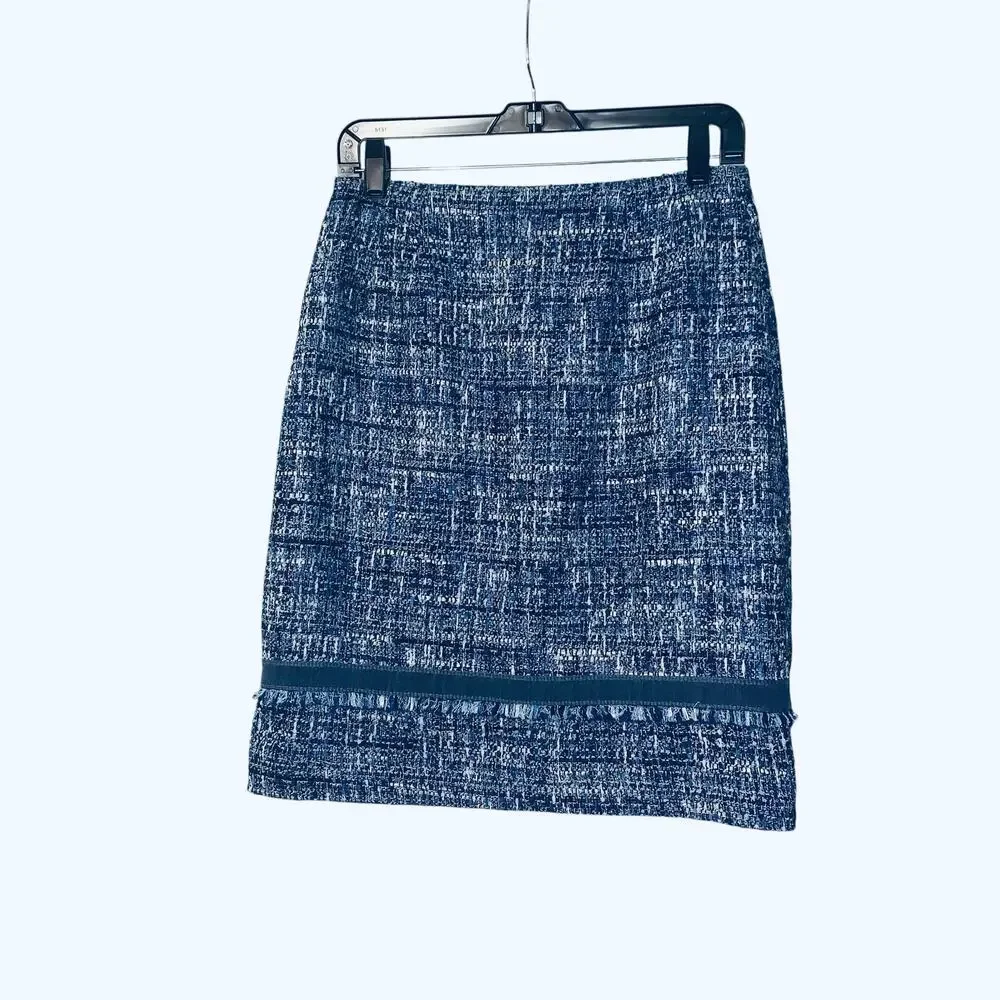 Brooks Brothers Lanificio Campore Fabric Woven  Mini Skirt